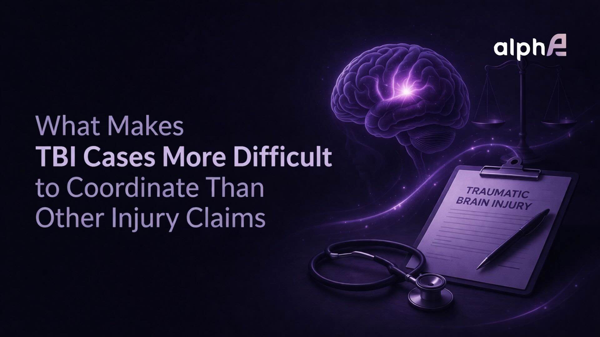What Makes TBI Cases More Difficult to Coordinate Than Other Injury Claims