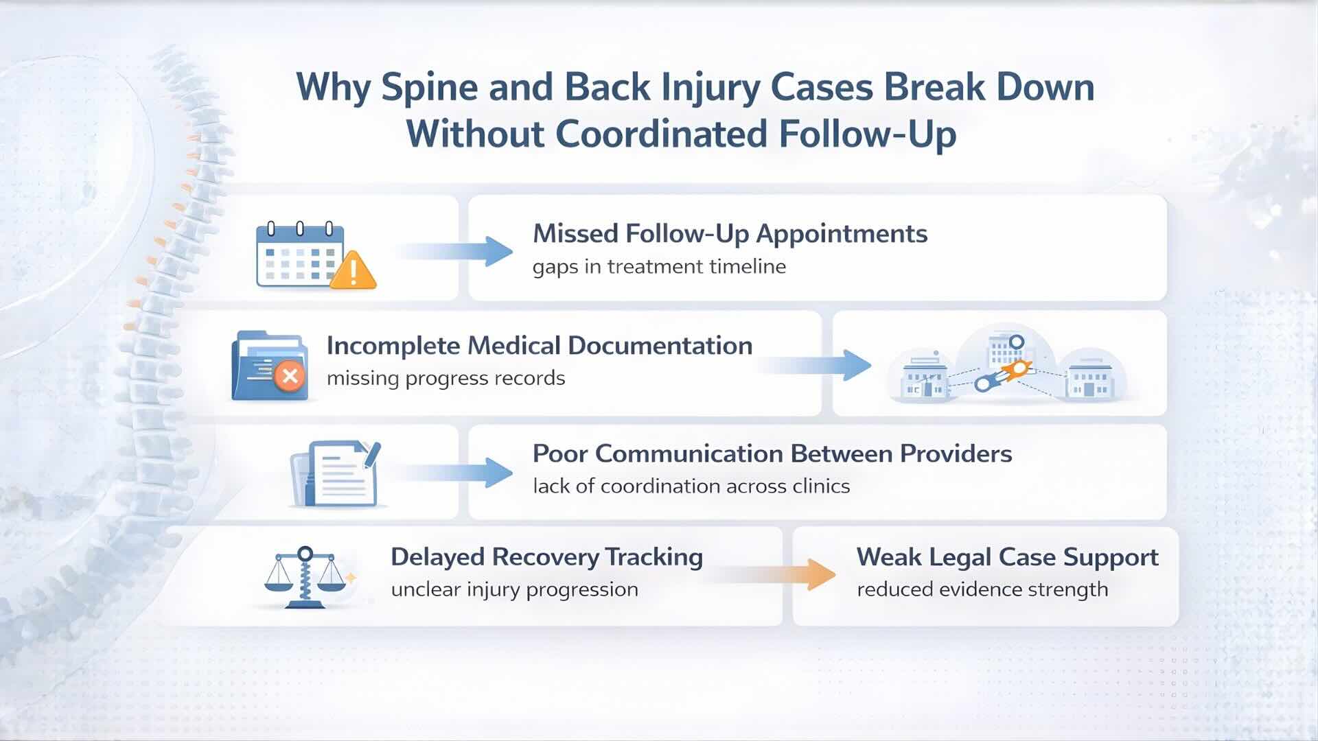 Why Spine & Back Injury Cases Break Down