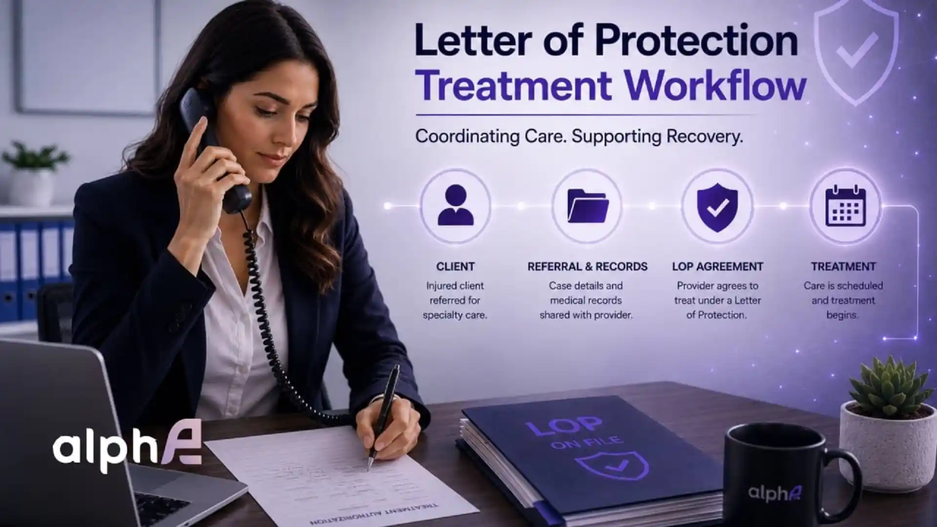 Letter of Protection Personal Injury Treatment Workflow